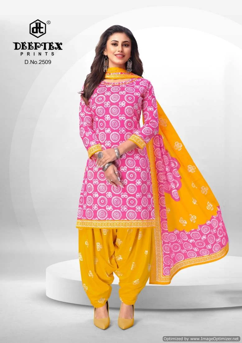 Deeptex Batic Plus Vol 25 Cotton Wholesale Salwar Suit Catalog — Wholesale Salwar Suits, Deeptex wholesale from Surat — view 10